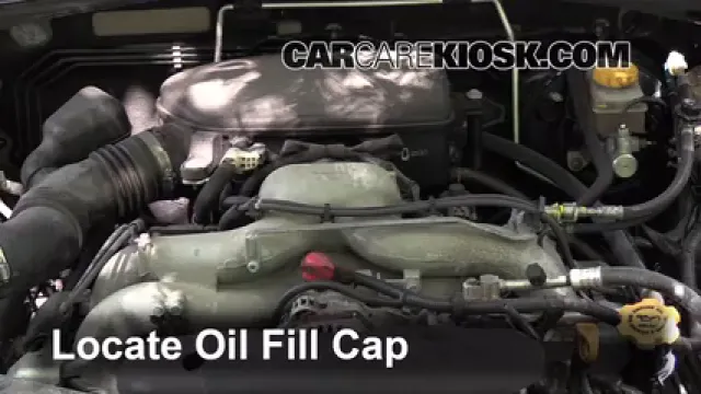 2009 Subaru Outback 2.5i Limited 2.5L 4 Cyl. Oil Add Oil